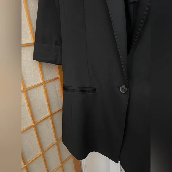 AllSaints Aiers Blazer in Black US 4 - Picture 5 of 16